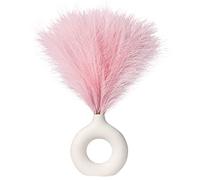 Pampas Grass,Faux Pampas Grass18''/45CM,6 Pcs Artificial Pampass Grass Decor for Vase Fillers, Home,Office,Wedding and Events Decor Pink