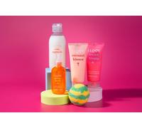 Pamper Gift Set for Women - 5 Piece Bath & Body Spa Set with Shower Gel, Body Mist, Lotion, Bath Bomb & Cream - Relaxing Self Care Gift Box for Her by I LOVE All of You