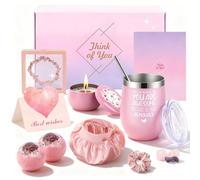 Pamper Gifts for Women, 10pc Spa Birthday Hamper with Bath Bombs & Tumbler | Thoughtful gifting for Best Friend, Mum, Sister: Thank-You, Get-Well & Leaving-Colleague occasions