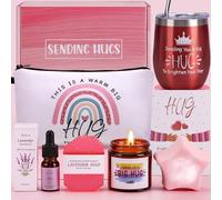 Pamper Gifts for Women Birthday,Self Care Package For Her,Mum Skin Care Relaxation Spa Bath Set Get Well Soon Hug in a Box Giffs for Women,Best Friend,Sister,Wife