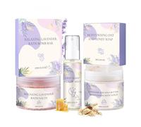 Pamper Gifts for Women -Relaxation Gifts for Women with Lavender Mist, Bath Salts & More, Relaxation Spa Self Care Hamper, Birthday Gifts for Mum, Christmas Gifts, New Mum Gifts