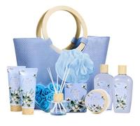 Pamper Gifts for Women-Spa Luxetique 10pcs Fragrance Spa Bath Gift Set with Shower Gel,Flower Soap,Birthday Gifts for Her,Gifts for Women, Christmas Gifts Cotton Scent