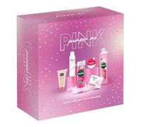 Pamper Me Pink 6-Piece Gift Set: The Ultimate Gift for Her - Body Spray, Soap Bar, Shower Gel, Bath Soak, Lip Balm, Nails Hand Cream