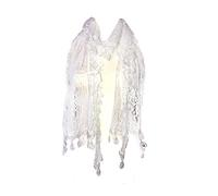 Pamper Yourself Now Ladies Long Thin Leaf lace Scarf, Great for Presents/Gifts.