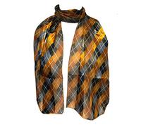 Pamper Yourself Now Snowman Design Scarf Thin Pretty Christmas Scarf, Great as a Present/Gift.
