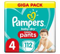 Pampers 81714239 Baby-Dry Pants Nappy Pants White