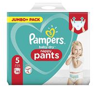 Pampers 81714241 Baby-Dry Pants Pack of 66 White