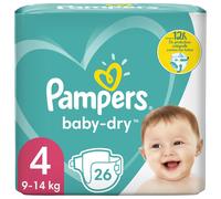 Pampers 81715568 Baby-Dry Pants Nappies, White