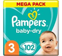 Pampers 81715582 Baby-Dry Pants Nappies, White