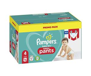 Pampers 81717470 Baby-Dry Pants Nappy Pants White