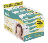 Pampers 99% Water Baby Wipes, 24 Packs (1200 Wipes) | 99% Water & 1% pH Balancing Lotion, Helps Restore Natural Skin pH, Approved by Skin Health Alliance Dermatologists