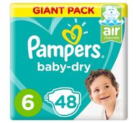 Pampers Active Baby Dry 6 Large XXL 15+kg Mega Pack 48's Pampers
