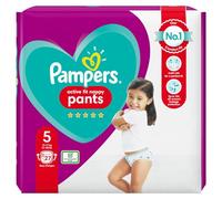 Pampers Active Fit Nappy Pants Size 5, 12-17 kg, 27 Nappies