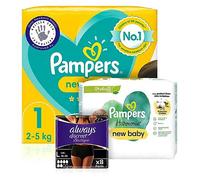 Pampers & Always bundle for New Mum and Baby - Wipes, Nappies and Pants
