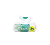 Pampers Aqua Harmonie Baby Wipes for Sensitive Skin, Hypoallergenic and Fragrance Free, 3 Packs of 48 Wipes
