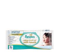 Pampers Aqua Soft Touch Baby Wet Wipes - 48 pcs