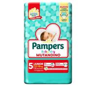 Pampers Baby-Dry 5 24-55 Lbs. 16 Pieces Junior Diapers Made In Italy