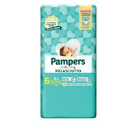 Pampers Baby-Dry 6 15-30 Kg. 13 Diapers XL Made In Italy