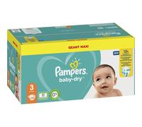 Pampers - Baby-Dry Diapers Size 3, for Babies 6-10 kg - 104 Pieces