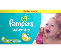 Pampers Baby Dry Giga Pack Size 6 Giga Pack 92 Nappies