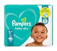 Pampers Baby-Dry Size 5+ Nappies Essential Pack - 35 Nappies