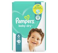 Pampers Baby Dry Nappies Extra Large Size 6 19