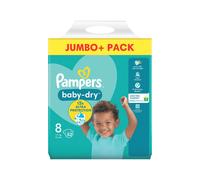 Pampers Baby Dry Nappies Size 8 P104
