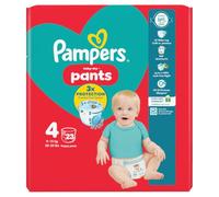 Pampers Baby-Dry Nappy Pants Disposable Cotton Nappies - Size 4 - Travel 23 Pack