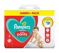 Pampers Baby-Dry Nappy Pants Size 4 9kg-15kg (74 nappies)