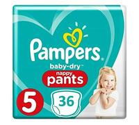 Pampers Baby Dry Nappy Pants, Size 5, 11 - 18 kg