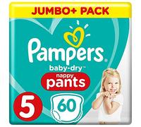 Pampers Baby-Dry Nappy Pants Size 5, 60 Nappy Pants