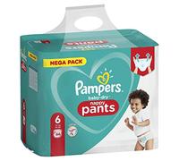 Pampers Baby-Dry Pants Size 6, 72 Nappy, 15kg +