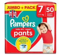 Pampers Baby Dry Pants Size 7 Jumbo Pack 50 Pack pack