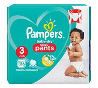 Pampers Baby-Dry Pants Waist 3, 6-11 kg, 26 Couch Culottes