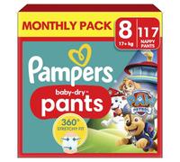 Pampers Baby-Dry Paw Patrol Nappy Pants, Size 8