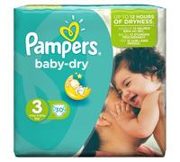 Pampers Baby-Dry Size 3 (4-9kg/9-20lbs)