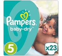 Pampers Baby Dry Nappies (Pack of 23)