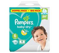 Pampers Baby-Dry Size 52 Nappies for Breathable Dryness Pack of 52