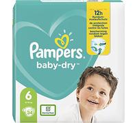 Pampers Baby-Dry Size 6 Nappies up to 12 Hours of Protection 13-18 kg