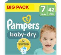 Pampers Baby-Dry size 7, 42 diapers, 15 kg+
