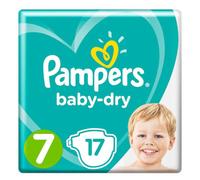 Pampers Baby Dry Size 7 Nappies