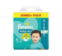 Pampers Baby Dry Taped Nappies Size 6 Jumbo (Pack of 124) 76571