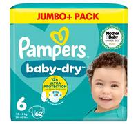 Pampers Baby Dry Taped Size 6 Jumbo Pack