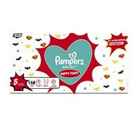 Pampers Baby Nappy Pants Size 5 (12-17 kg/26-37 Lb), Baby-Dry Superhero, 108 Nappies, MONTHLY SAVINGS PACK, With A Stop & Protect Pocket