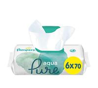 Pampers Baby Wipes Aqua Pure 6 Packs = 420 Wipes