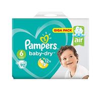 Pampers Diapers Baby-Dry Pants, Size 5, 60 Count, 92 Nappies Jumbo Pack