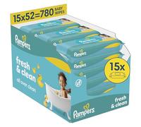 Pampers Fresh Clean Baby Wipes, 780 Count