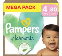 Pampers Harmonie 80 Diapers Size 4 (9-14 kg)