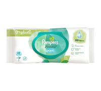 Pampers Harmonie Aqua Water-based Baby Wipes, 48 Wipes