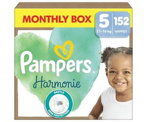 Pampers Harmonie Nappies Size 5 Monthly Box